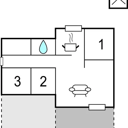 Three-bedroom In Ferienhaus *